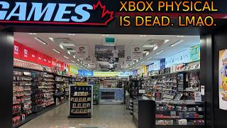 XBOX Physical Games Are Dead. EB Games REMOVES XBOX From Store.