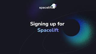 Create A Spacelift Account