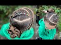 BRAID with beads beautiful hairstyle for girls