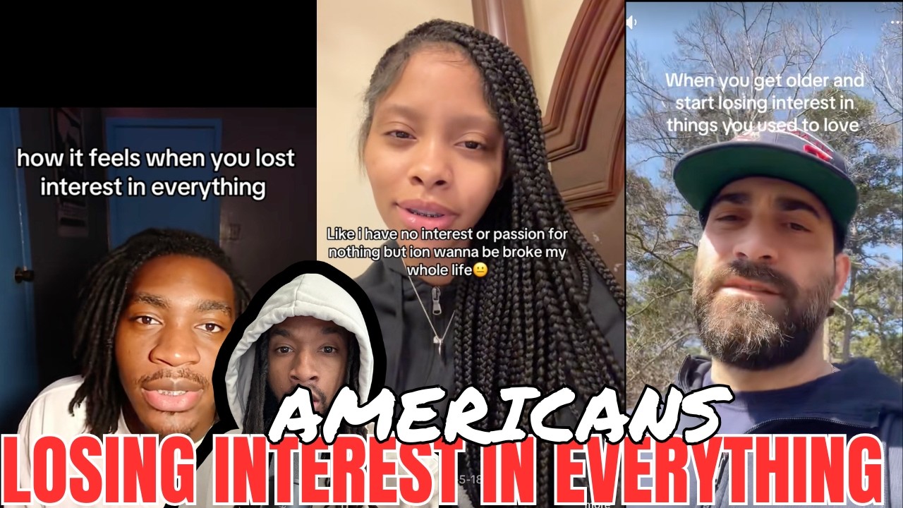 Millions of Americans Are Starting To Lose Interest In Everything....
