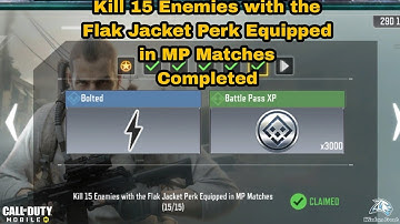 How to Kill 15 Enemies with the Flak Jacket Perk Equipped in MP Matches Season 11 2022 Cod Mobile