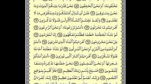 سورة الواقعة .. بصوت الشيخ عمرو باكير