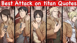 Attack On An Best Quotes That Will Make You Rethink Ur Life. Important Quotes