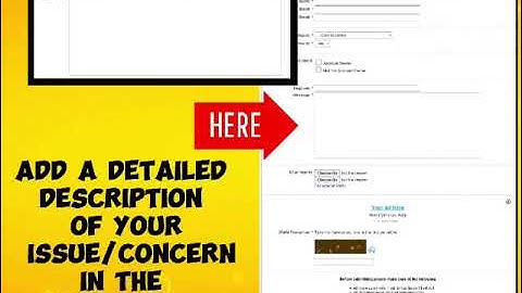 How to create an online support ticket?