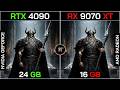 RX 9070 XT VS RTX 4090+ Ryzen™ 7 9800X3D : TEST IN 20 GAMES
