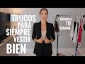 TRUCOS PARA SIEMPRE VESTIR BIEN│ORGANIZA TU SEMANA