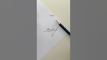 Watching You 👀 | Imtiaz Signature | #howtosign #shorts