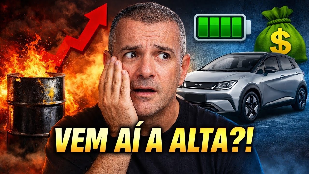 🚨 PETRÓLEO EM RISCO: Carro Elétrico Vai SALVAR Seu Bolso ou Vai ENCARECER Tudo?