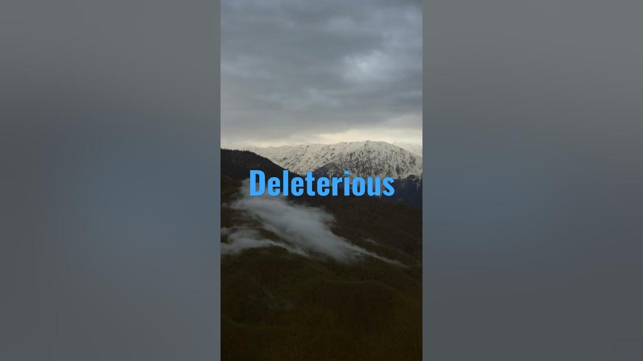 deleterious-meaning-youtube