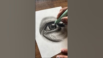 How to make eye 🔥| Student work #shorts #artistshikhasharma #eye #sketching
