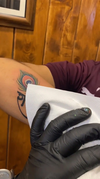 Radha Krishna Tattoo On Hand | Radha Krishna Tattoo #radhakrishna #tattoo #shorts