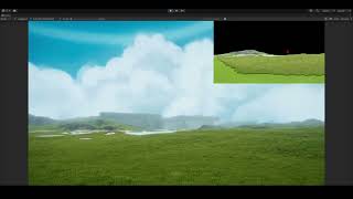 Covering a 2 km x 2 km terrain with 33,554,432 instances