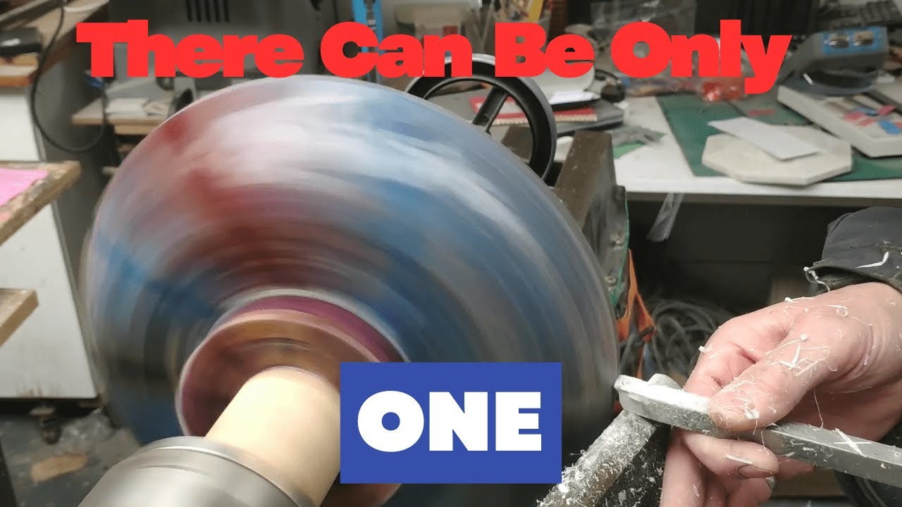 Wood Turning - There Can Be Only One.