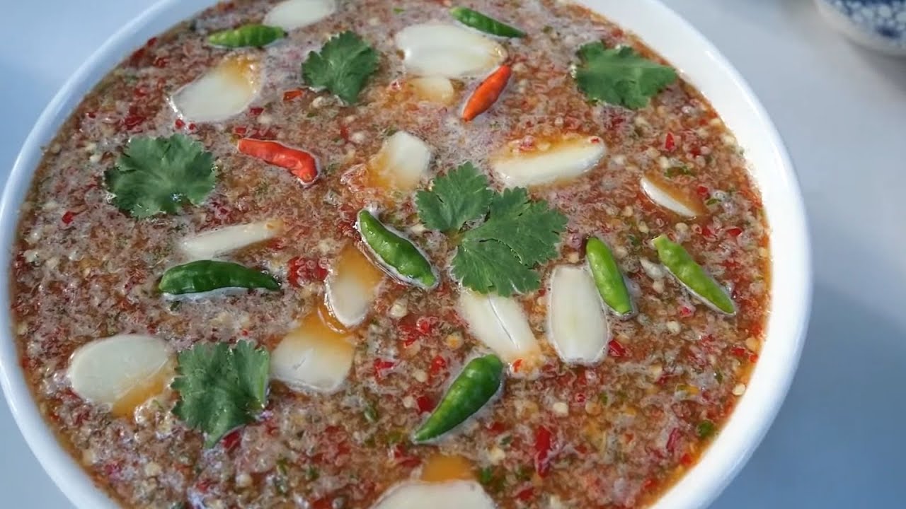 สูตรน้ำจิ้มซีฟู๊ด หมึกย่าง กุ้งเผา ปลาเผา ยำลูกชิ้น สูตรเดียวทำได้หลายอย่าง