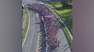 Driver arrested after trying to drive through 10K race in Montgomery County | NBC4 Washington