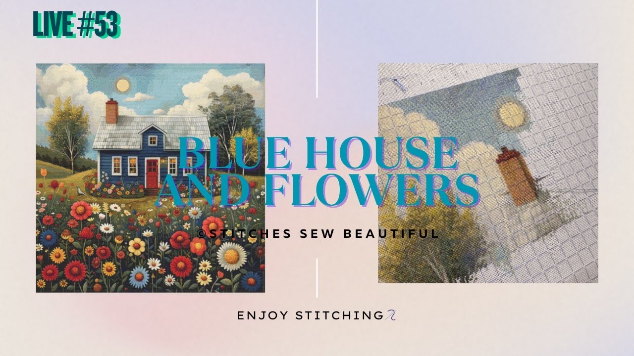Live #53 [SSB] Blue House and Flowers／🗣