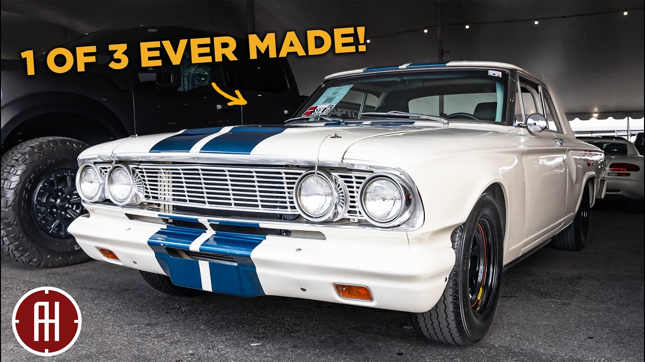 Rare Custom 1964 Ford Fairlane 500 Walk-Around & History