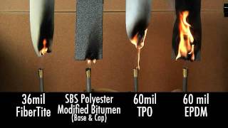 Information Combustibility Test - FiberTite Roofing Membrane Update
