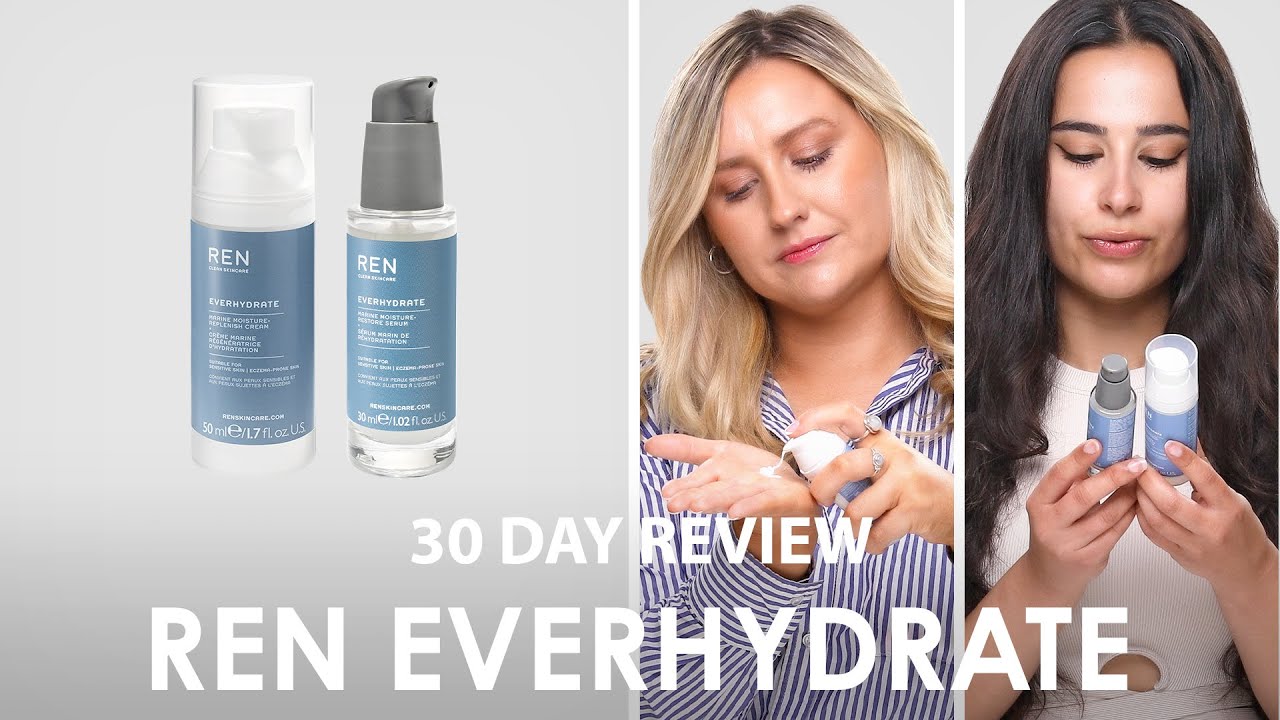 30 Day Team Review REN Everhydrate Marine Moisture Replenish range