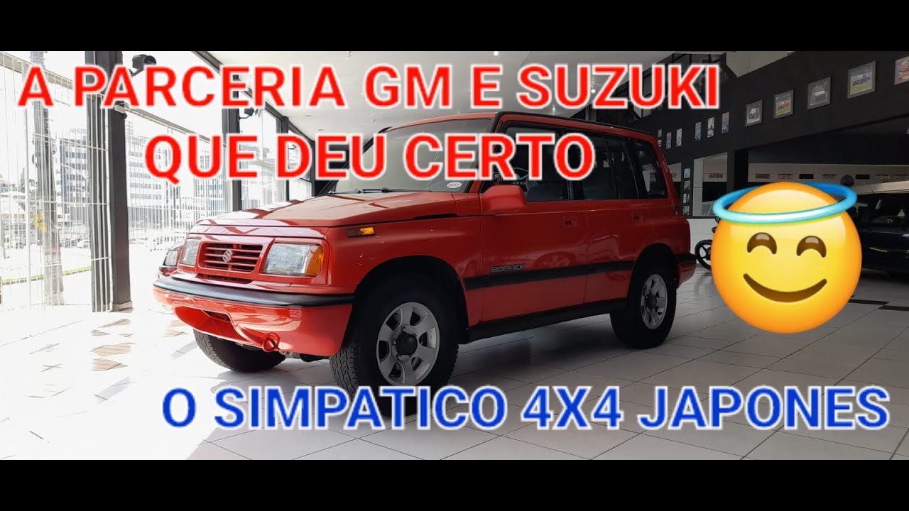 LINDO SUZUKI SIDEKICK 1994 1.6 16V (A PARCERIA GM E SUZUKI QUE DEU CERTO)