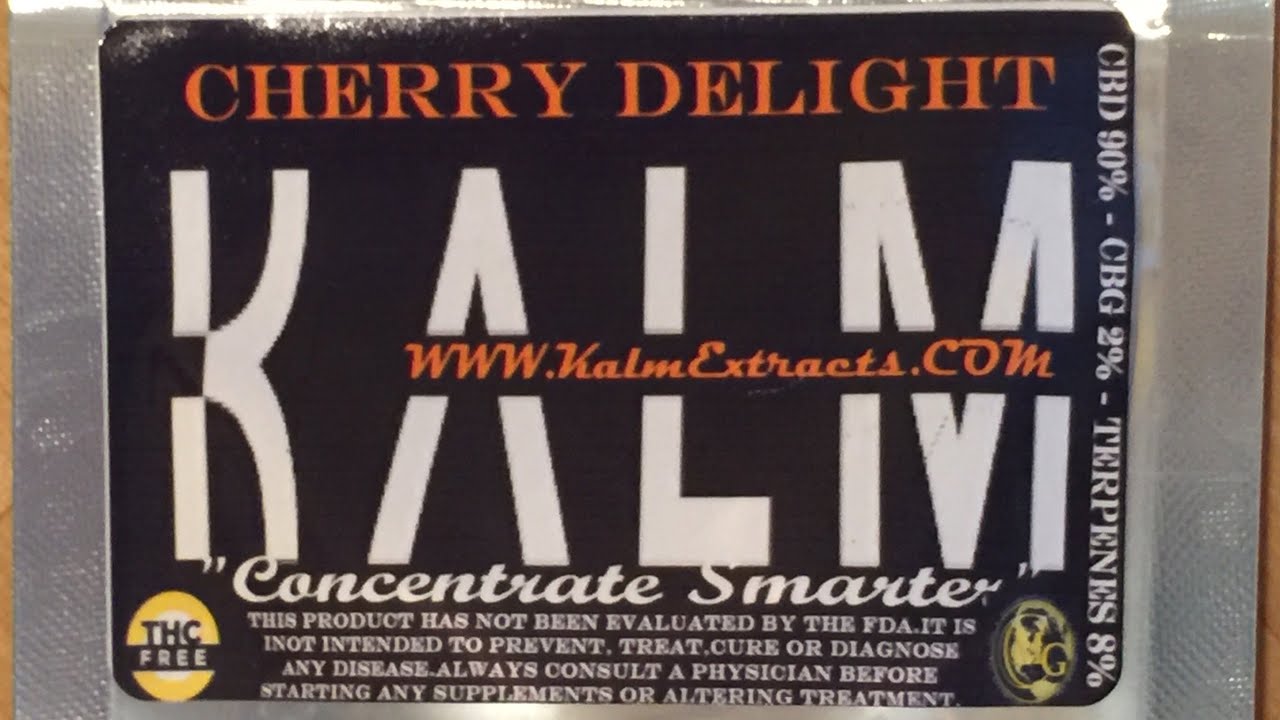 KALM 80% CBD Shatter Review