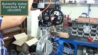 Butterfly Valve function Test