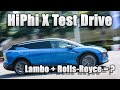 China's First Luxury EV - $100K USD HiPhi X Test Drive - NIO and TESLA Killer?!