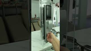 Tuya wifi Smart lock with Palm vein face recognition fingerprint code card key APP remote unlocking.