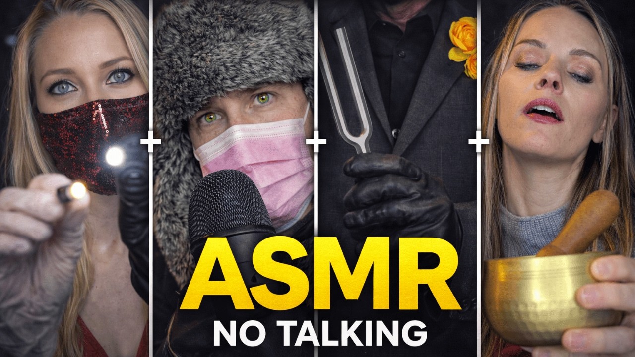 ASMR Random Triggers Compilation No Talking (200 Subs)