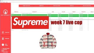 SUPREME FW18 WEEK 6 LIVE COP (with astrobot) DID I COP?