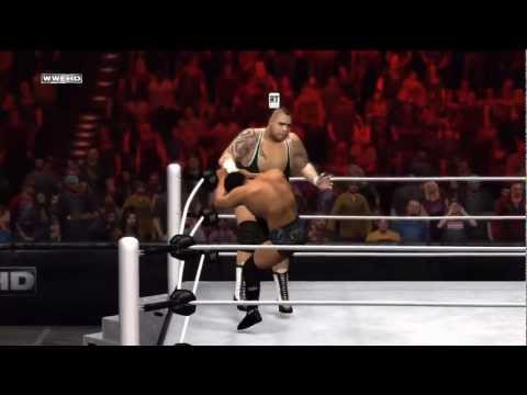 No Way Out PPV: Brodus Clay vs David Otunga - Full PPV Match Sim (WWE 12)