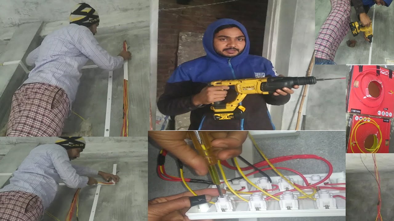 Complete Casing Capping and Underground house wiring 2022Casing Patti