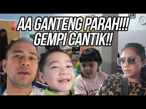 GEMPI SENENG RAFATHAR PERTAMA SEKOLAH. RAFFI LEMAS! NAGITA CAPE!!