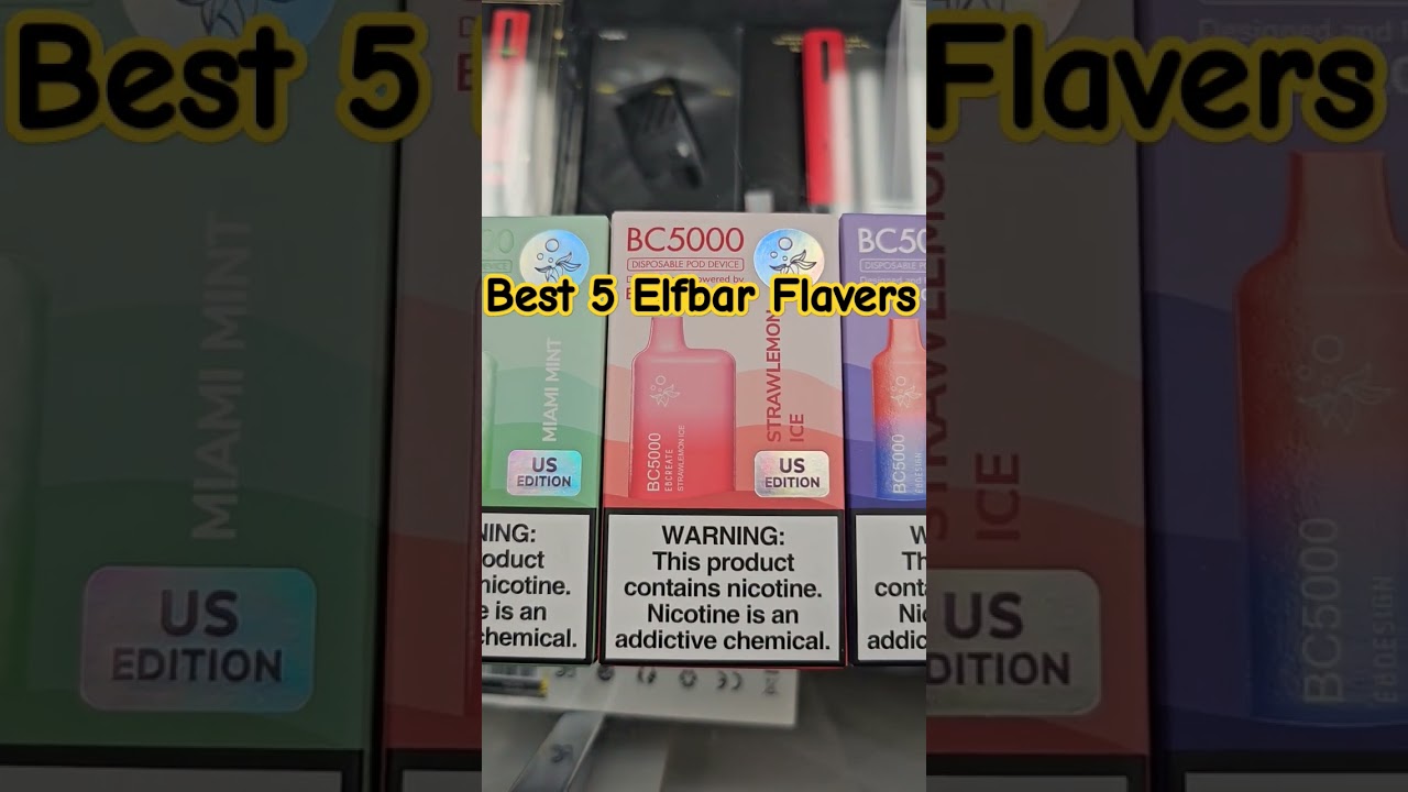 Best 5 elfbar flaver