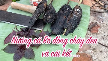 Nướng cá Rô Đồng CHÁY ĐEN | Ẩm Thực Dân Dã
