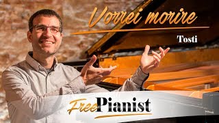 Vorrei morire - KARAOKE / PIANO ACCOMPANIMENT - Low voices - Tosti