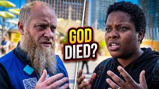 'Three Gods' Trap: Fails When Put to the Test! Yusuf Vs Lady | Stratford Dawah