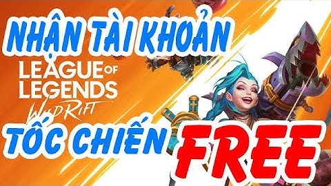 LOL MOBILE | GIVE NHẬN TÀI KHOẢN LIÊN MINH TỐC CHIẾN CHƠI CLOSE BETA CỰC ƯNG - ANZU (Wild Rift)