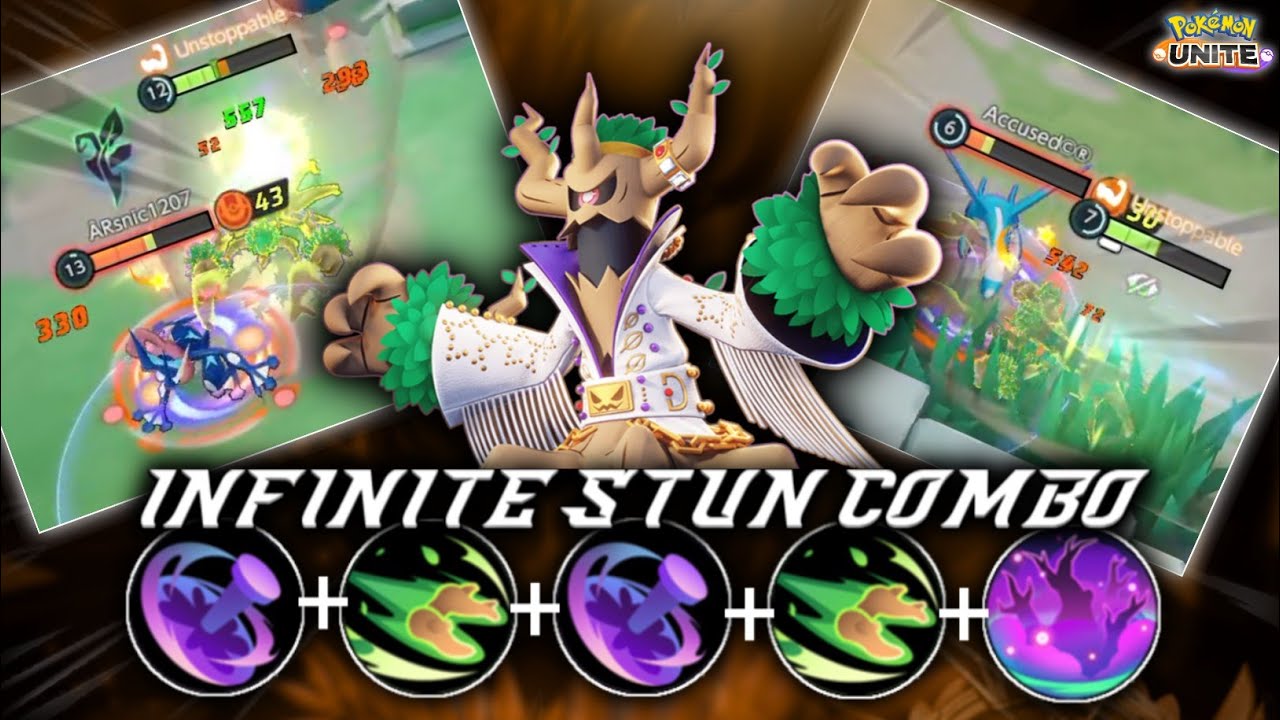 Trevenant's Insane CC combo is really Dangerous 🔥 | Pokémon Unite Gameplay ( Hindi )