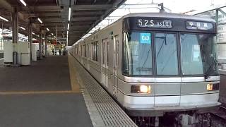 東京メトロ03系03 101F VVVF化改造車運行開始　東武蒲生駅発車