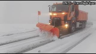 VIDEO A nins în Munţii Făgăraş - Pe Transfăgărăşan zăpada are 10 centimetri 1 video