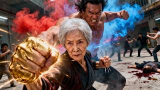 【FULL MOVIE】六旬老太化身監獄最強殺神，聯手盲眼功夫之王，拳拳到肉硬核幹翻黑幫，年度最燃動作場面！