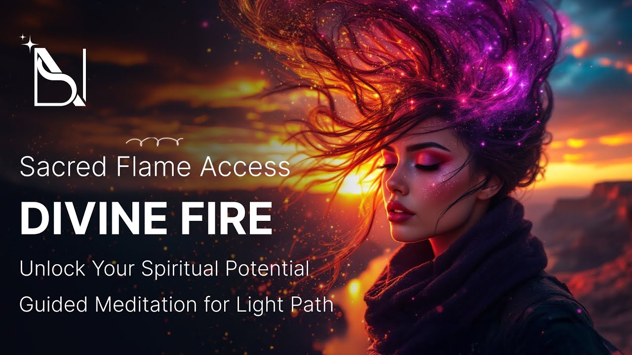 🧙‍♀️ Sacred Flame Meditation: Divine Fire Access 🔥 | Light Path