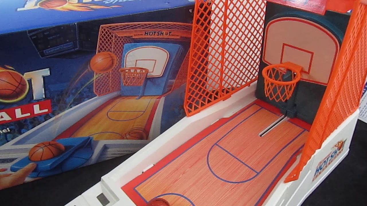 Electronic Hot Shot Vintage basketball game YouTube