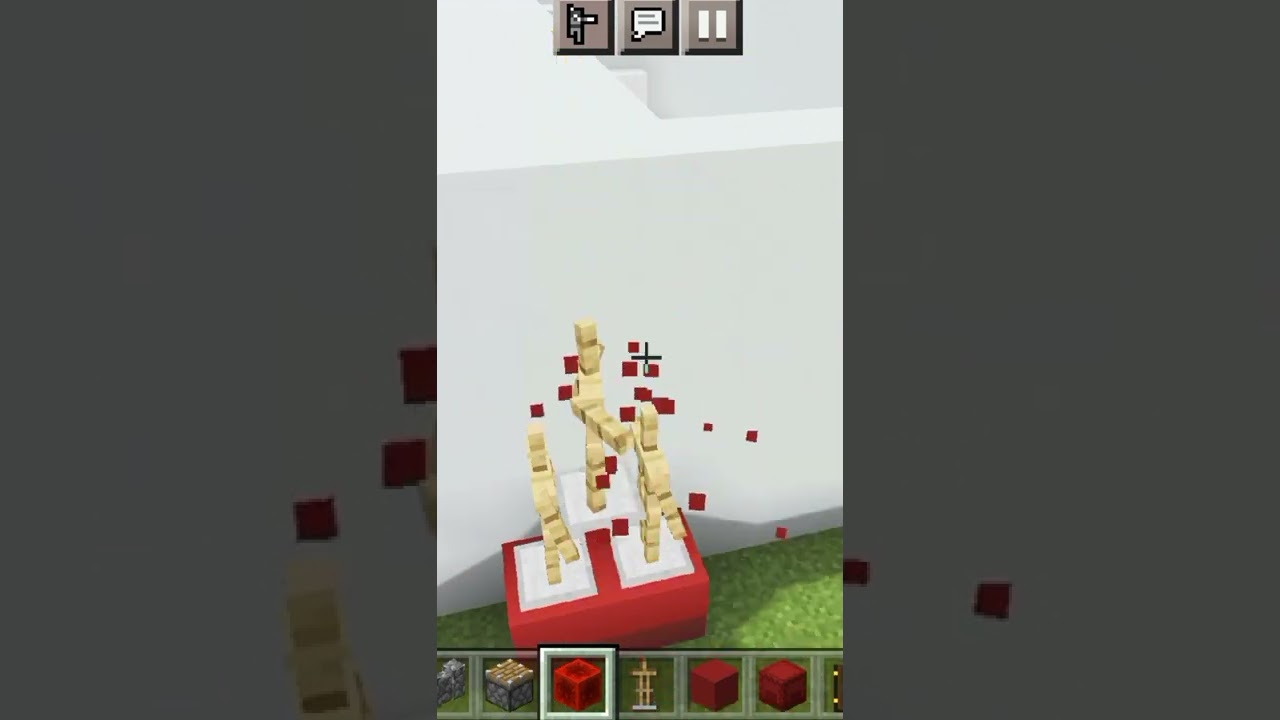 simple cupboard design in Minecraft . 6 shorts YouTube