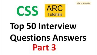Information CSS interview questions and answers - part 3 | CSS3 interview questions and answers News