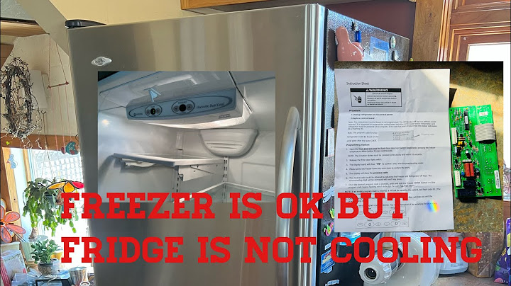 Maytag refrigerator not cooling but freezer is fine