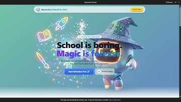 I Built a Fully Autonomous AI School… Inside Google Studio!