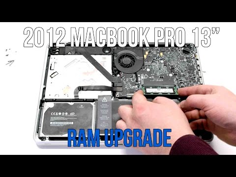 Korea Lavet en kontrakt Finde på 2012 Macbook Pro 13" A1278 RAM Upgrade - YouTube