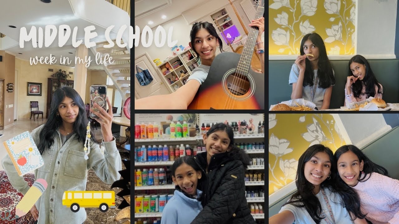 weekends in my life as a MIDDLE schooler!!! 🎒📚💕